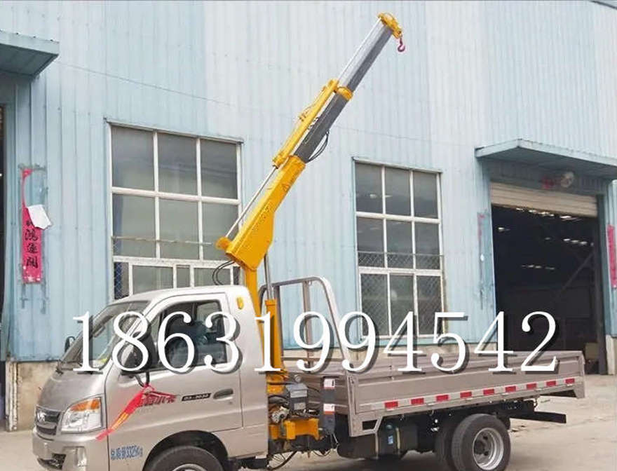 莱州市随车吊机固定车载吊全电动液压吊随车吊机随车吊3吨莱州市当地移动